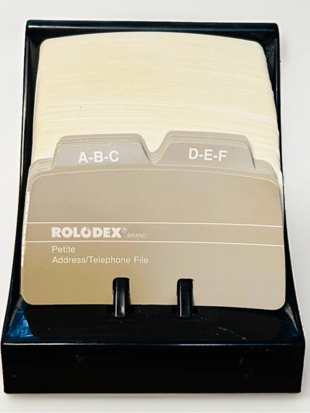 Vintage Rolodex Petite Address/Telephone Card File Organizer Model S310